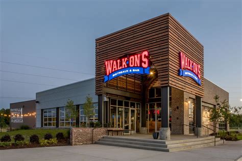 Walk on's - Walk-On’s Sports Bistreaux is your home away from home in Columbia. Our restaurant and bar offer attention to detail and culinary excellence blended with service that pulls on our Louisiana roots, making you feel like family the moment you walk in. We pride ourselves in scratch-made dishes like fresh, never-frozen seafood, burgers, salads ...